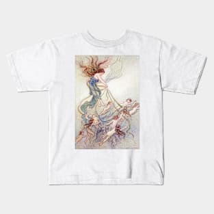 Queen of Them All by Warwick Goble Kids T-Shirt